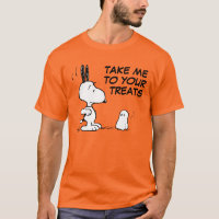 Peanuts | Woodstock Scares Snoopy T-Shirt