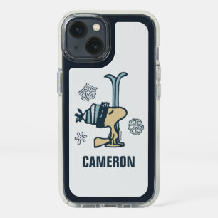 Peanuts Woodstock Ski Pro Add Your Name Speck iPhone 13 Case