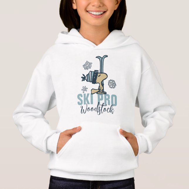 Peanuts | Woodstock Ski Pro Hoodie (Front)