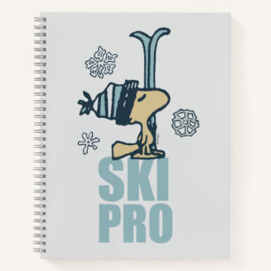 Peanuts Woodstock Ski Pro Notebook