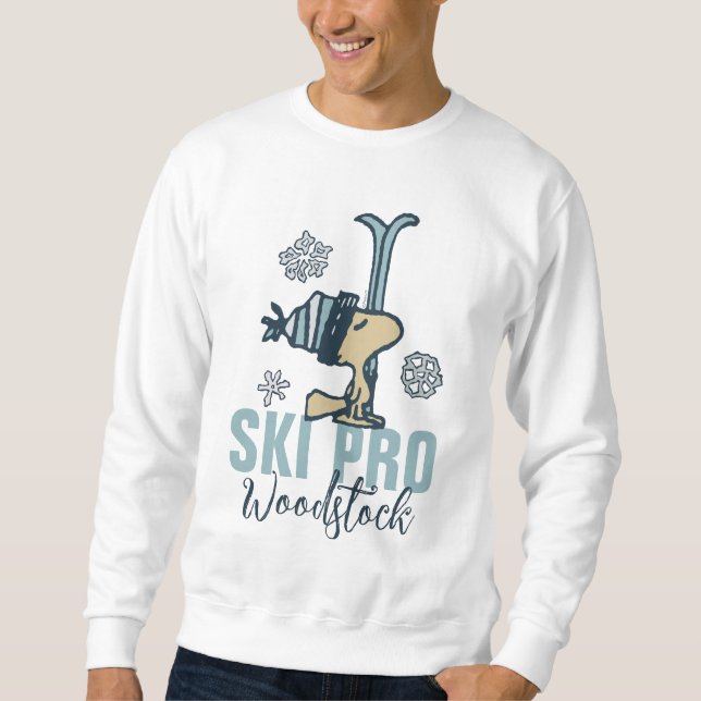 Peanuts | Woodstock Ski Pro Sweatshirt (Front)