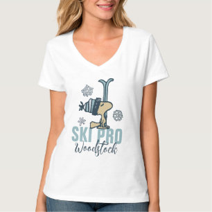 Peanuts Woodstock Ski Pro T-Shirt