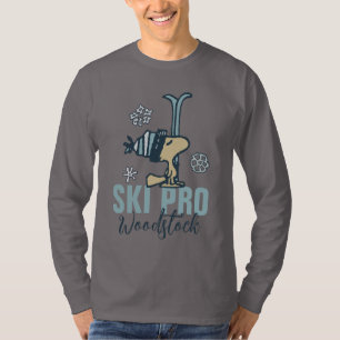 Peanuts Woodstock Ski Pro T-Shirt