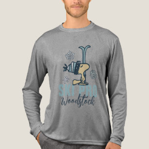 Peanuts Woodstock Ski Pro Tri-Blend Shirt