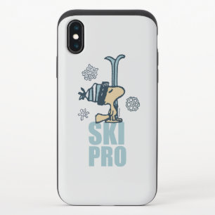 Peanuts   Woodstock Ski Pro iPhone X Slider Case