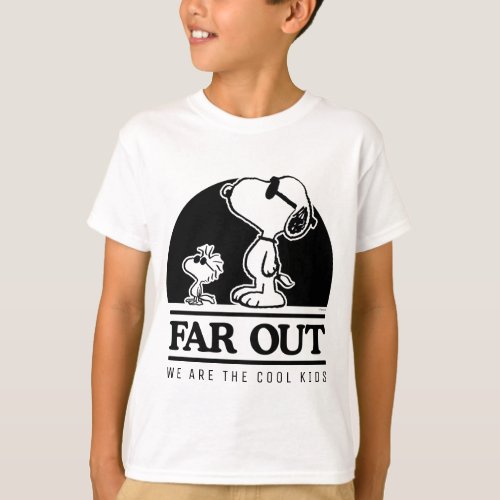 Peanuts  Woodstock  Snoopy Far Out T_Shirt