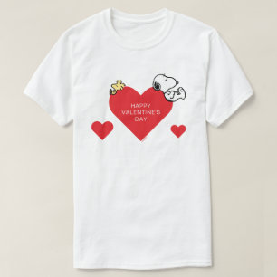 Peanuts Woodstock & Snoopy Valentine T-Shirt