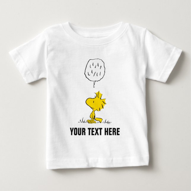 Peanuts | Woodstock Speaks Baby T-Shirt (Front)