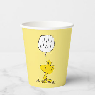 Peanuts | Woodstock Speaks Paper Cups