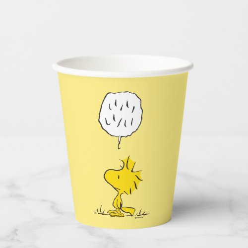 Peanuts  Woodstock Speaks  Polka Dots Paper Cups