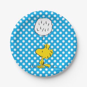 Peanuts   Woodstock Speaks & Polka Dots Paper Plates