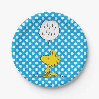 Peanuts | Woodstock Speaks & Polka Dots Paper Plates