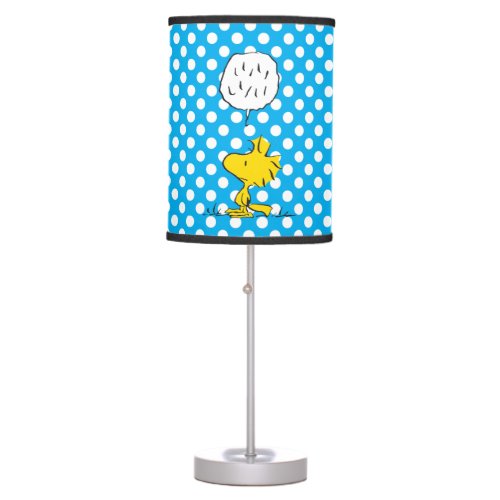 Peanuts  Woodstock Speaks  Polka Dots Table Lamp