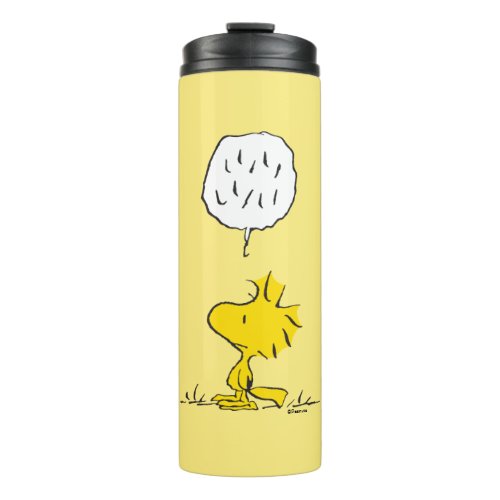 Peanuts  Woodstock Speaks  Polka Dots Thermal Tumbler