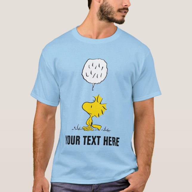 Peanuts | Woodstock Speaks T-Shirt (Front)