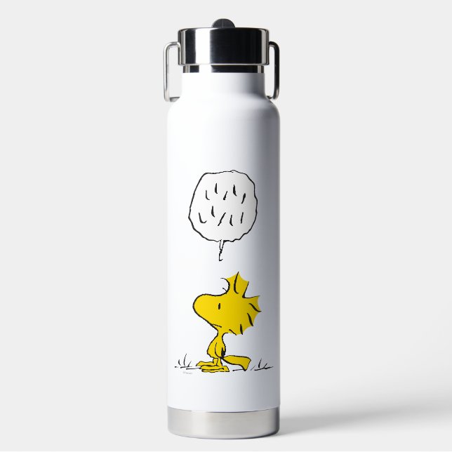 Peanuts | Woodstock Speaks Water Bottle (Front)
