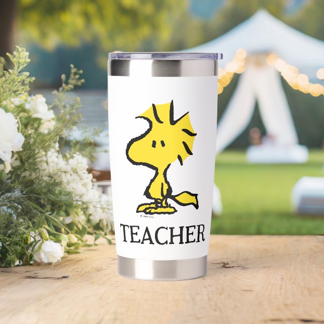 Peanuts | Woodstock Teacher Insulated Tumbler (Wedding)