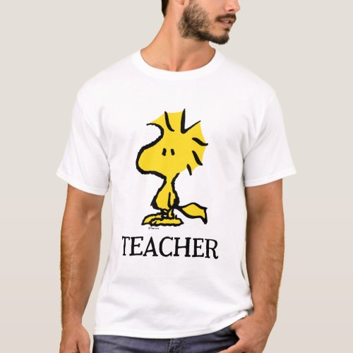 Peanuts  Woodstock Teacher T_Shirt