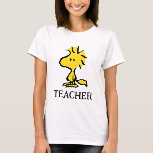 Peanuts  Woodstock Teacher T_Shirt