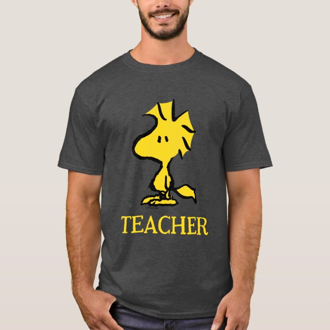 Peanuts | Woodstock Teacher T-Shirt (Front)