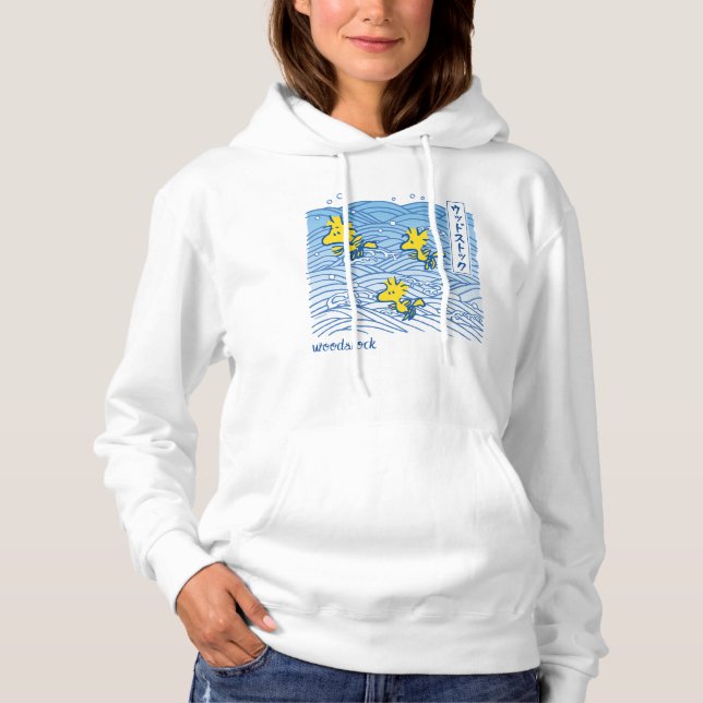 Peanuts | Woodstock Waves Hoodie (Front)