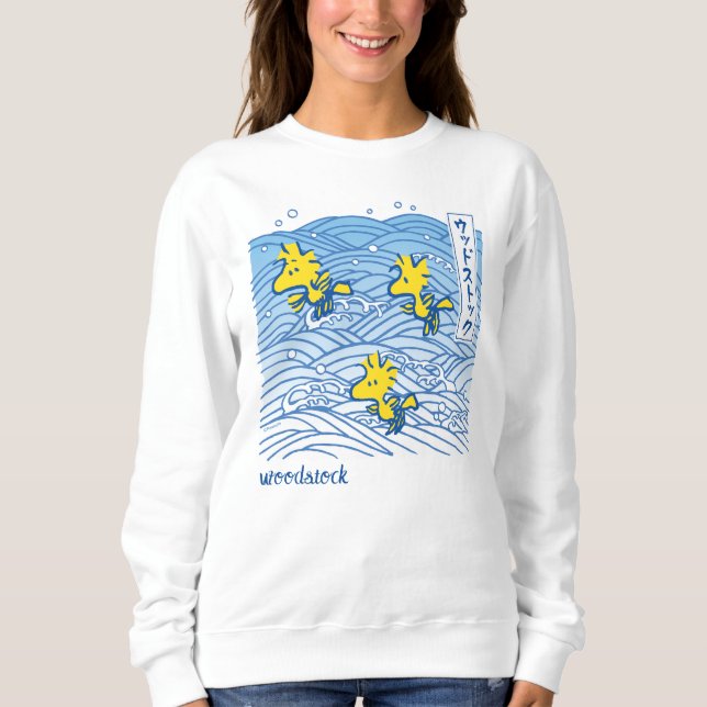 Peanuts | Woodstock Waves Sweatshirt (Front)