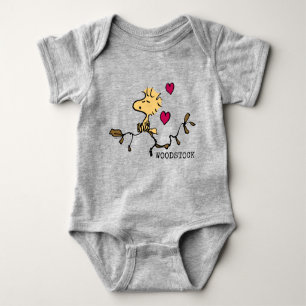 Peanuts Woodstock Whistle Baby Bodysuit