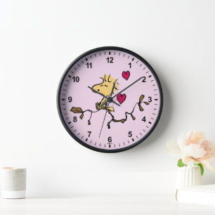 Peanuts Woodstock Whistle Clock