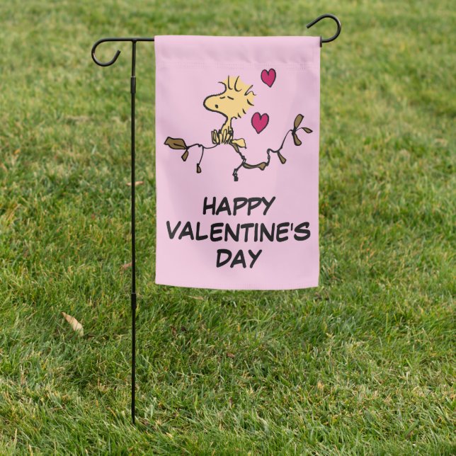 Peanuts | Woodstock Whistle Garden Flag (In SItu)