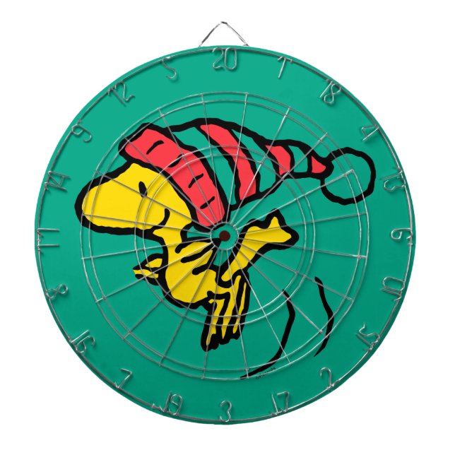 Peanuts | Woodstock Winter Beanie Cap Dart Board (Front)