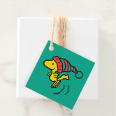 Peanuts | Snoopy Christmas Gift Giver Favor Tags | Zazzle