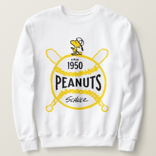Peanuts  WoodstockPeanuts Baseball Since 1950 Sweatshirt
