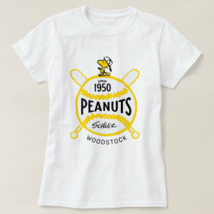 Peanuts WoodstockPeanuts Baseball Since 1950 T-Shirt