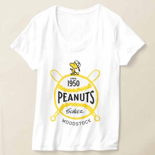 Peanuts  WoodstockPeanuts Baseball Since 1950 T_Shirt