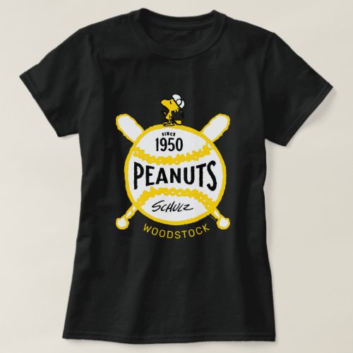 Peanuts  WoodstockPeanuts Baseball Since 1950 T_Shirt