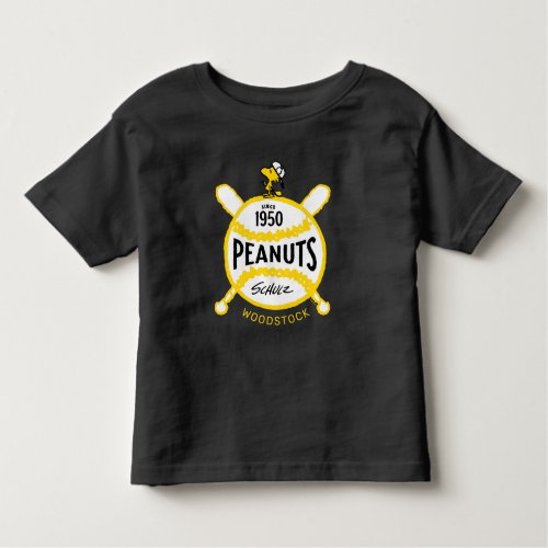 Peanuts  WoodstockPeanuts Baseball Since 1950 Toddler T_shirt