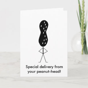 peanutty valentine holiday card
