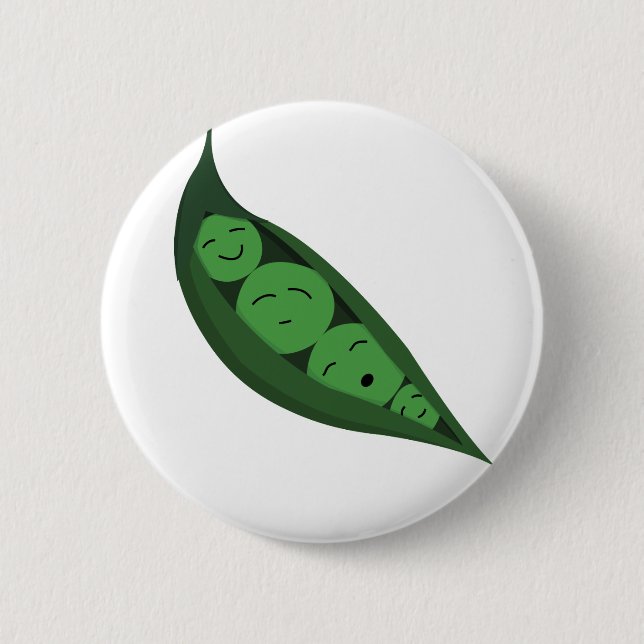 Peapod Button (Front)