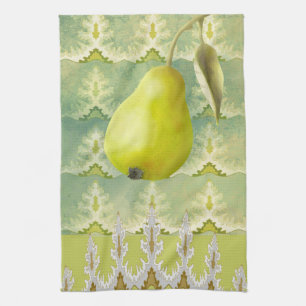Pear Abstract Kitchen Towel