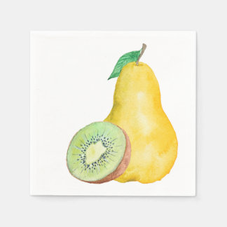 Pear and Kiwi Napkins