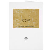 pear art card (Back)