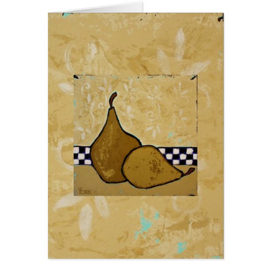 pear art card (Front)