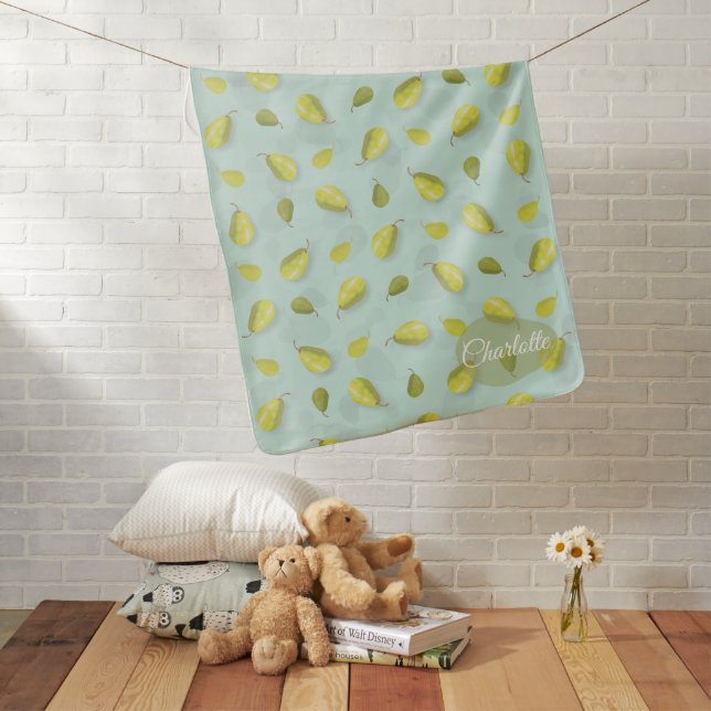 Pear Baby Blankets (In Situ)