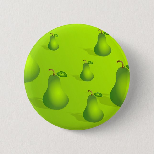 Pear Background Button (Front)