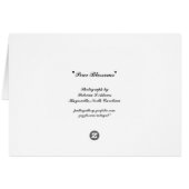 Pear Blossoms Cards (Back Horizontal)