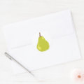 Pear Classic Round Sticker | Zazzle