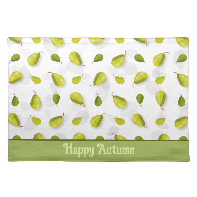 Pear Cloth Placemat (Front)