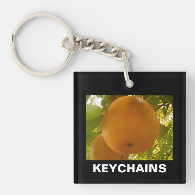 Pear Display Keychain (Front)