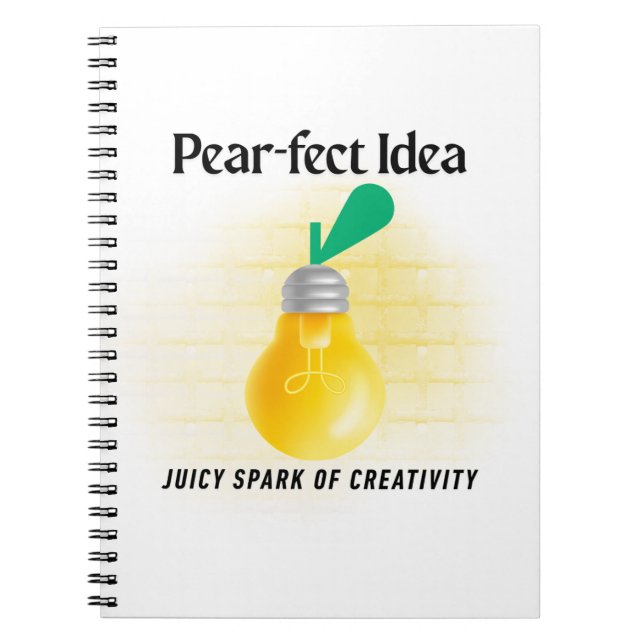 Pear-fect Idea Notebook (Front)