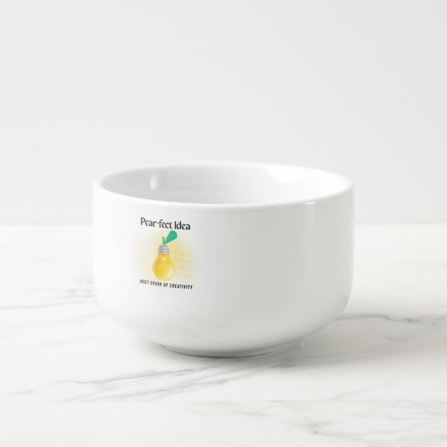 Pear-fect Idea Soup Mug (Front)